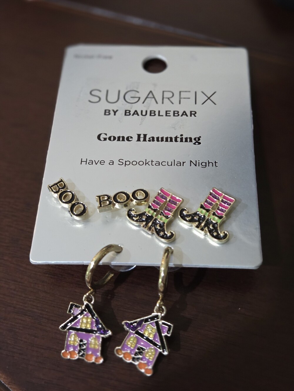 Sugarfix By Baublebar Gone Haunting Halloween Earring Set NEW